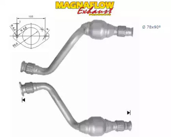 Катализатор (MAGNAFLOW: 76358D)