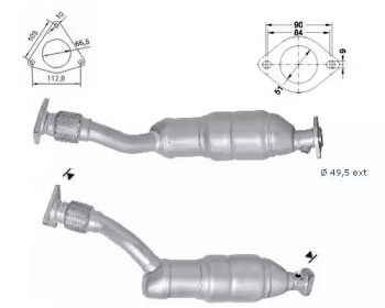 Катализатор (MAGNAFLOW: 76363)