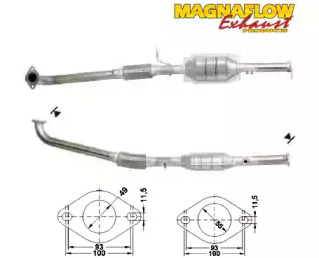 Катализатор (MAGNAFLOW: 76701)