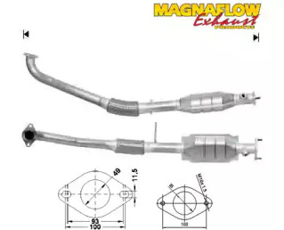 Катализатор (MAGNAFLOW: 76702)