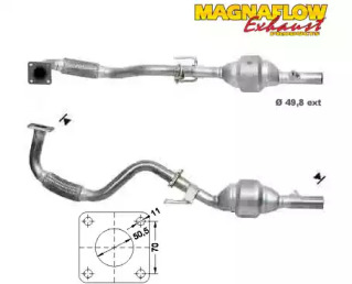 Катализатор (MAGNAFLOW: 77005)