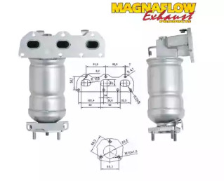 Катализатор (MAGNAFLOW: 77011)