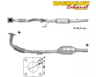 Катализатор (MAGNAFLOW: 77018)