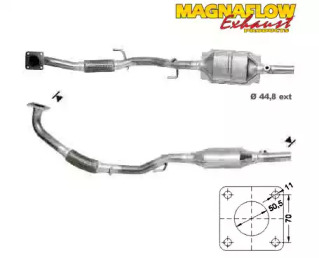 Катализатор (MAGNAFLOW: 77202)