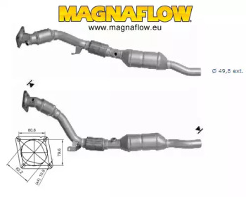 Катализатор (MAGNAFLOW: 77223)