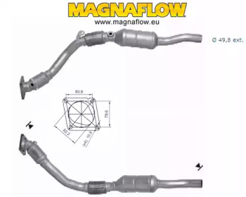 Катализатор (MAGNAFLOW: 77224)