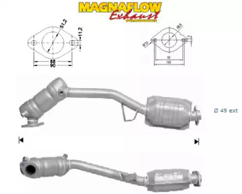 Катализатор (MAGNAFLOW: 77401)