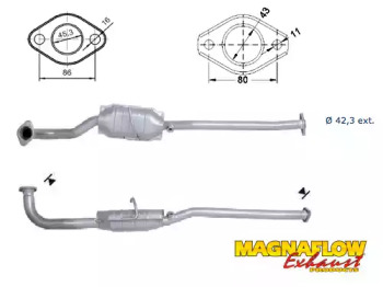 Катализатор (MAGNAFLOW: 77608)