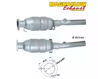 Катализатор (MAGNAFLOW: 78802)