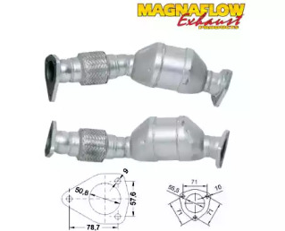 Катализатор (MAGNAFLOW: 78807D)