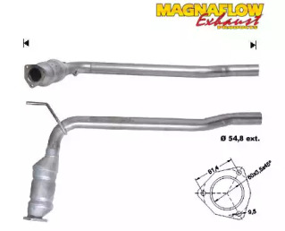 Катализатор (MAGNAFLOW: 78809D)