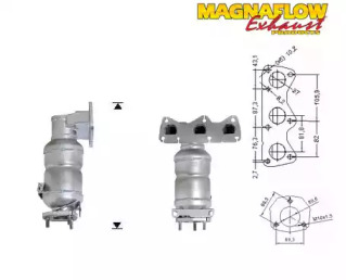 Катализатор (MAGNAFLOW: 78812)