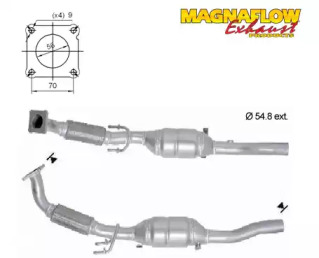 Катализатор (MAGNAFLOW: 78827)