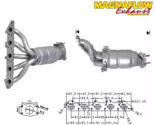 Катализатор (MAGNAFLOW: 79205)