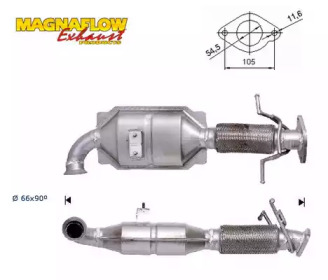 Катализатор (MAGNAFLOW: 79208D)