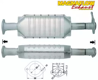 Катализатор (MAGNAFLOW: 80018)