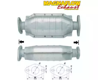 Катализатор (MAGNAFLOW: 80020)