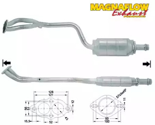 Катализатор (MAGNAFLOW: 80060)