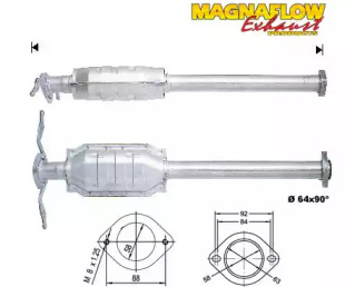 Катализатор (MAGNAFLOW: 80065D)