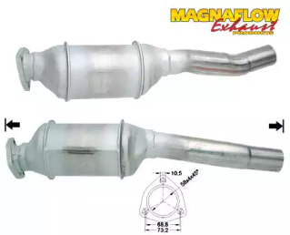 Катализатор (MAGNAFLOW: 80210)