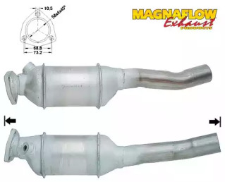 Катализатор (MAGNAFLOW: 80214)