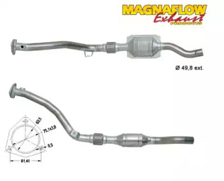 Катализатор (MAGNAFLOW: 80272)