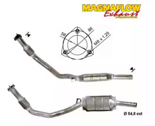 Катализатор (MAGNAFLOW: 80274D)