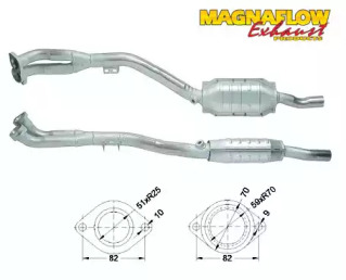 Катализатор (MAGNAFLOW: 80606)