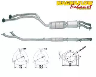 Катализатор (MAGNAFLOW: 80612)