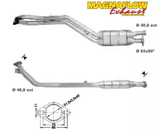 Катализатор (MAGNAFLOW: 80661)