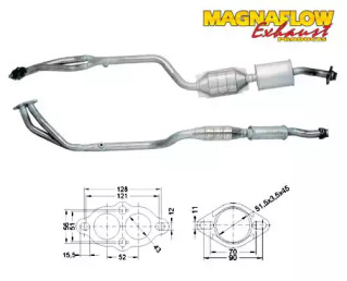 Катализатор (MAGNAFLOW: 80664)