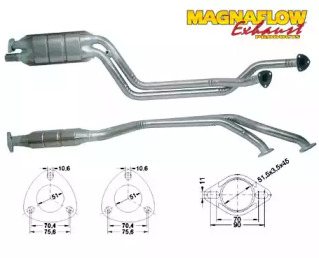 Катализатор (MAGNAFLOW: 80666)