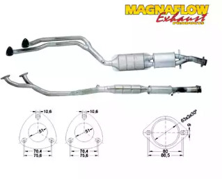 Катализатор (MAGNAFLOW: 80675)