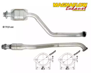 Катализатор (MAGNAFLOW: 80677D)