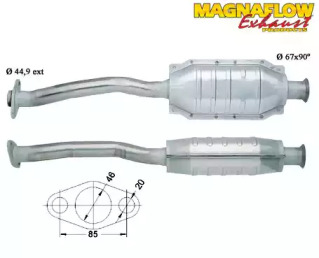 Катализатор (MAGNAFLOW: 80912)