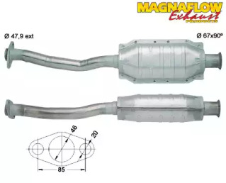 Катализатор (MAGNAFLOW: 80914)