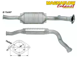 Катализатор (MAGNAFLOW: 80924)