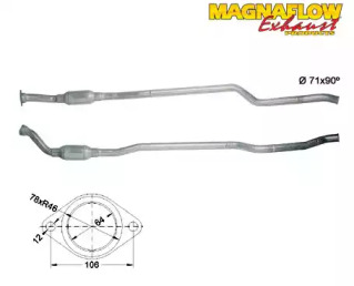 Катализатор (MAGNAFLOW: 80947D)