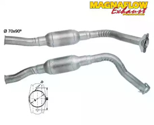 Катализатор (MAGNAFLOW: 80950D)