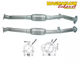 Катализатор (MAGNAFLOW: 80951D)