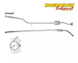 Катализатор (MAGNAFLOW: 80956D)