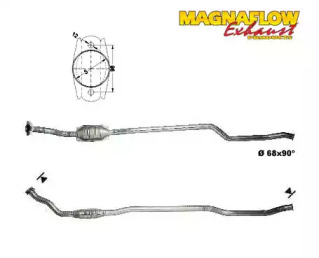 Катализатор (MAGNAFLOW: 80957D)