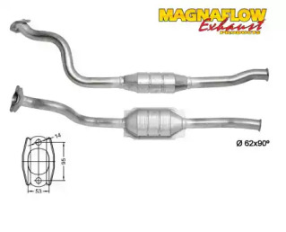 Катализатор (MAGNAFLOW: 80964D)