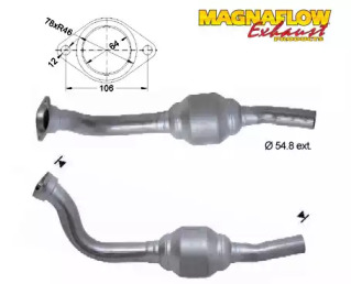 Катализатор (MAGNAFLOW: 80971D)