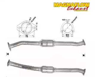 Катализатор (MAGNAFLOW: 80972)