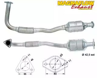 Катализатор (MAGNAFLOW: 81209)