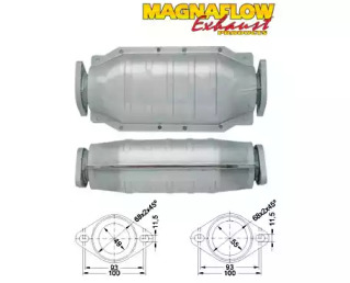 Катализатор (MAGNAFLOW: 81404)