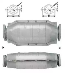 Катализатор (MAGNAFLOW: 81406)