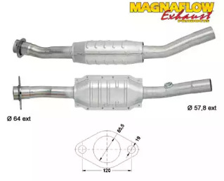 Катализатор (MAGNAFLOW: 81604)