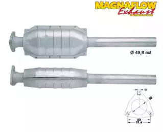 Катализатор (MAGNAFLOW: 81806)